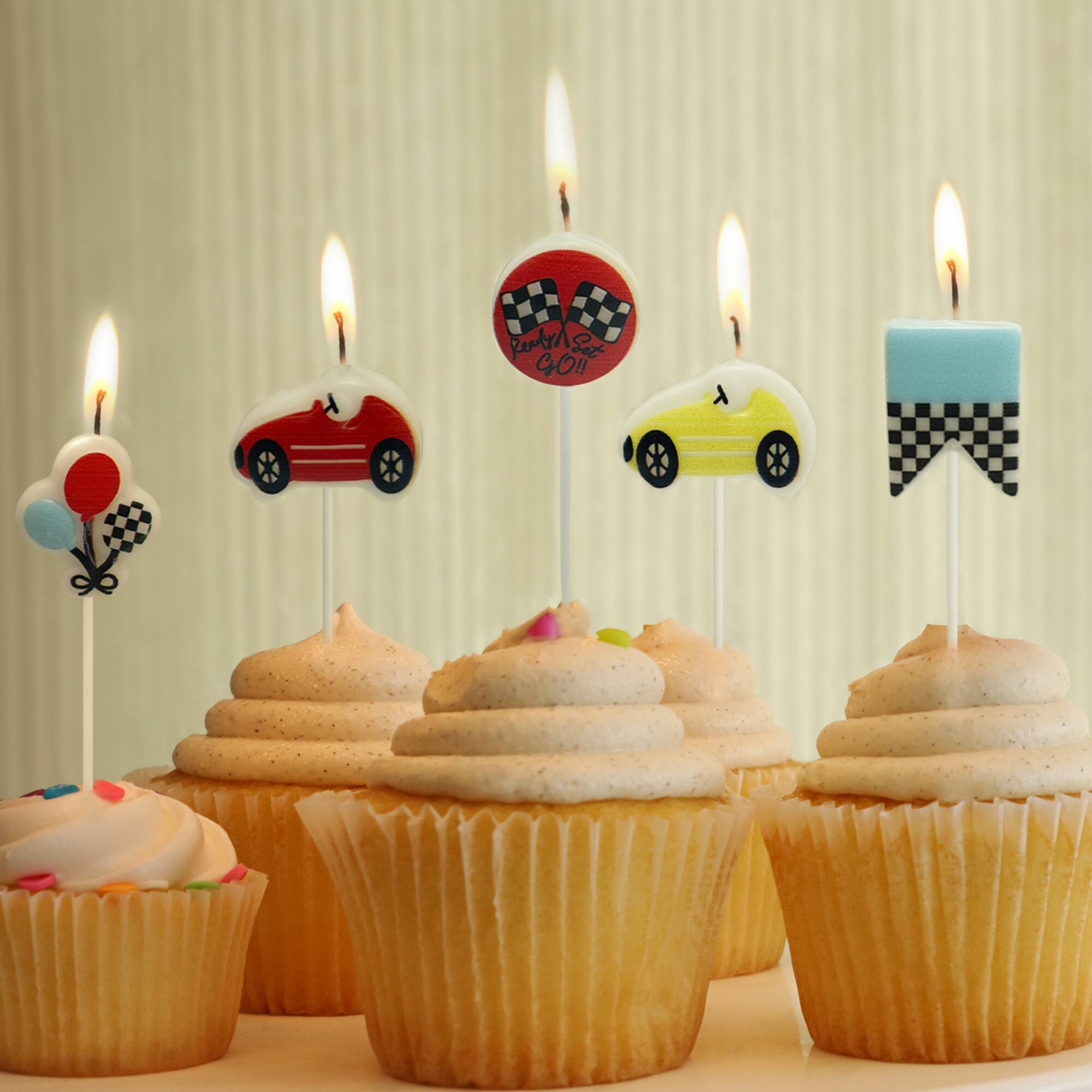 Racing Icon Candles Pack by Celebrate It™